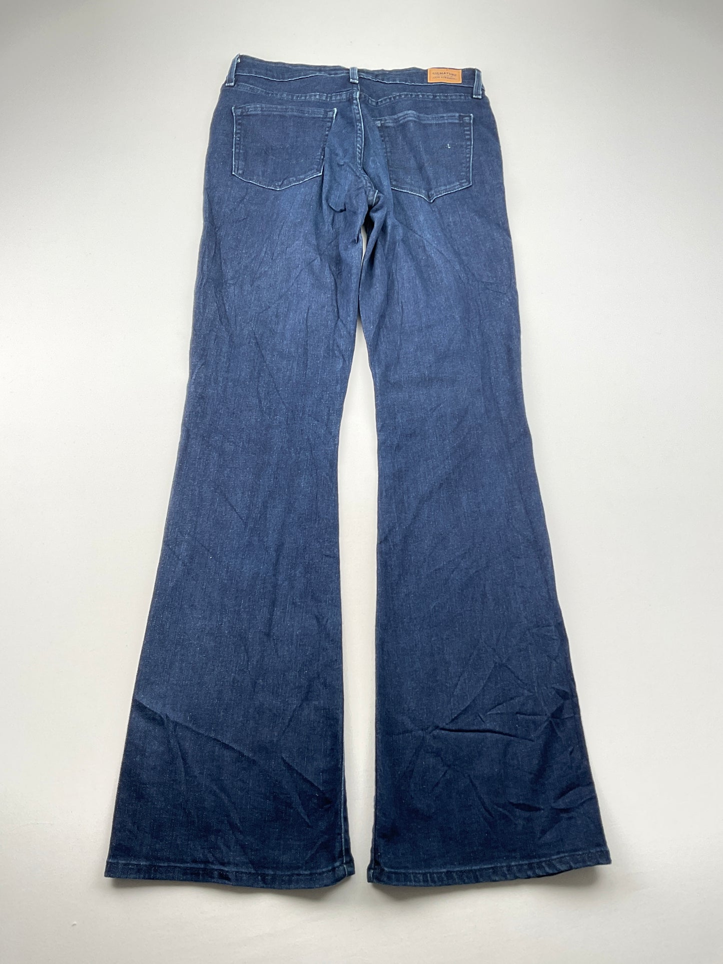 Pantalon Palazzo Jeans Azul Signature
