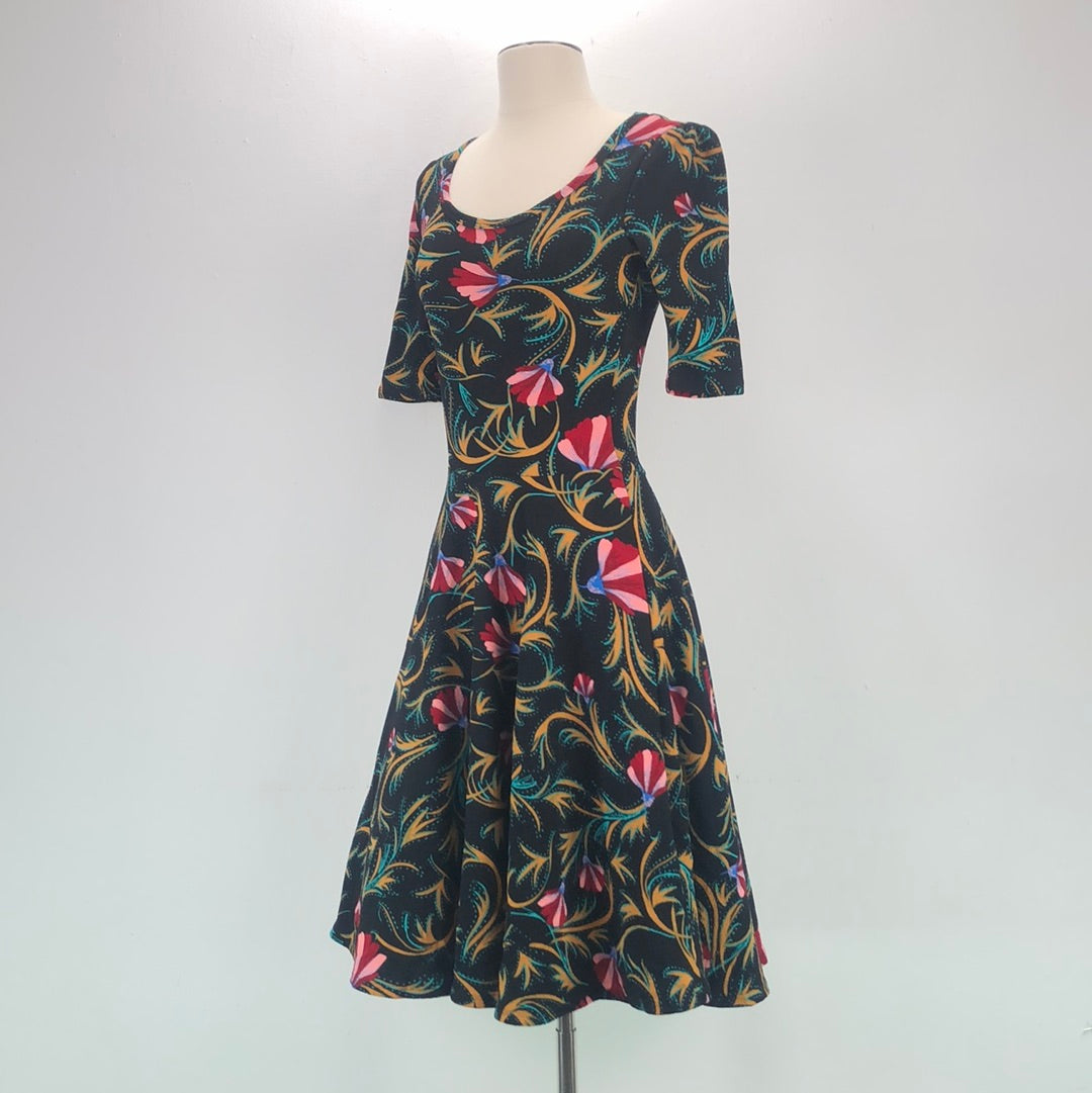 vestido de flores LULAROE