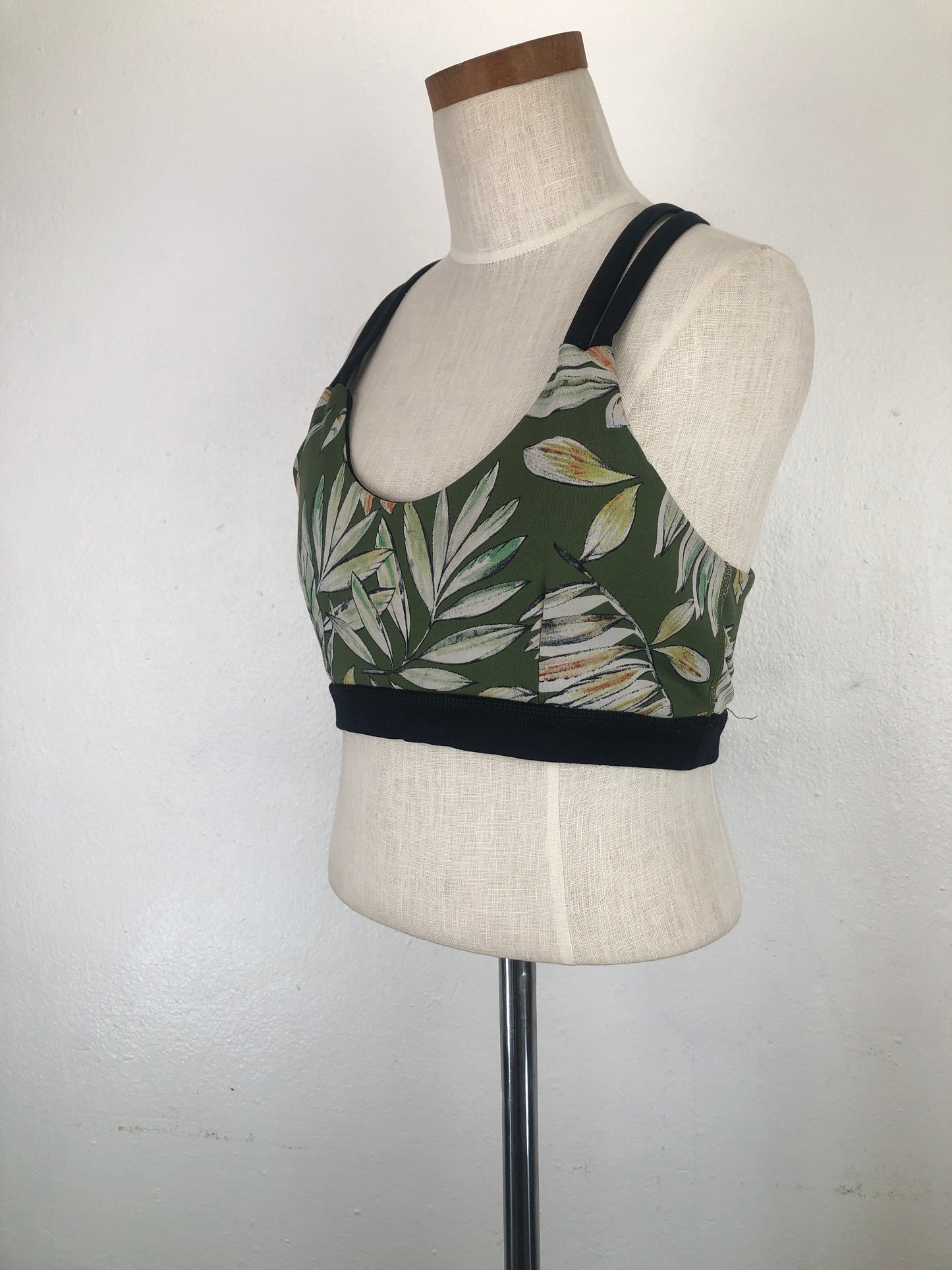 Blusita Verde Floral Deportivo Variangis