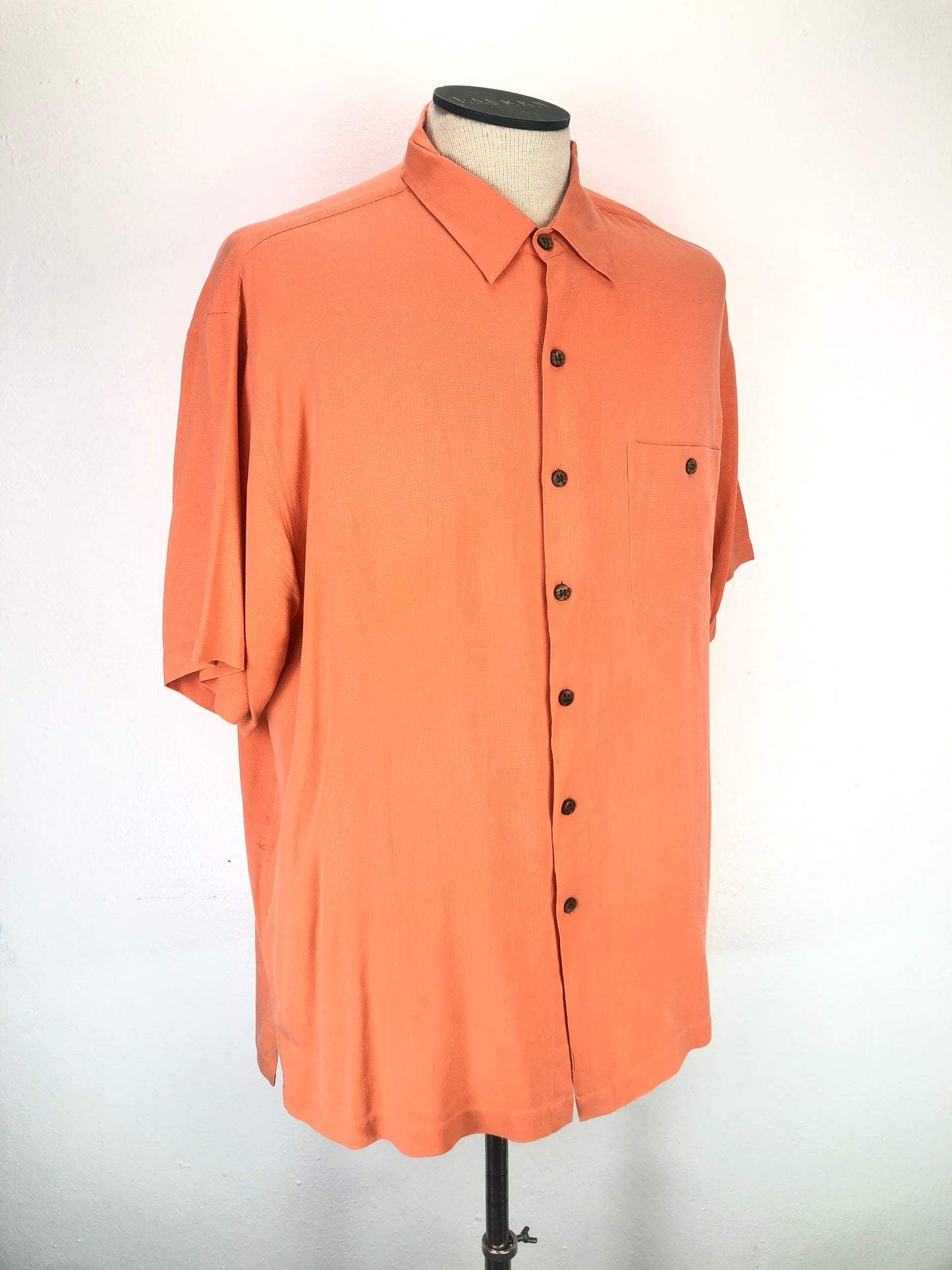 Camisa Naranja Pure Silk