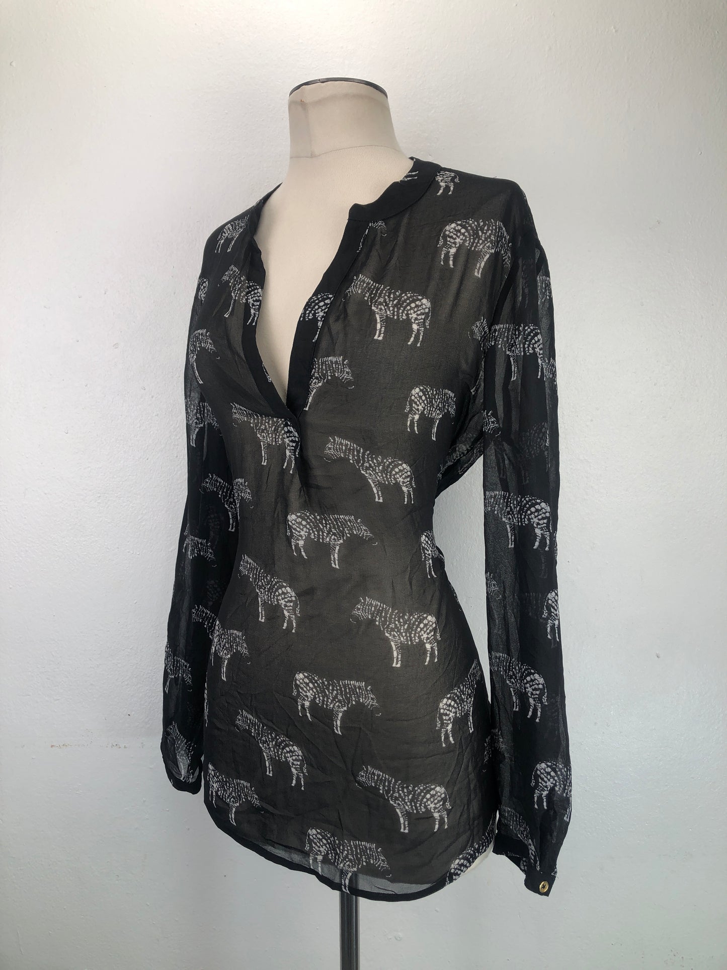 Blusa Negro Banana Republic