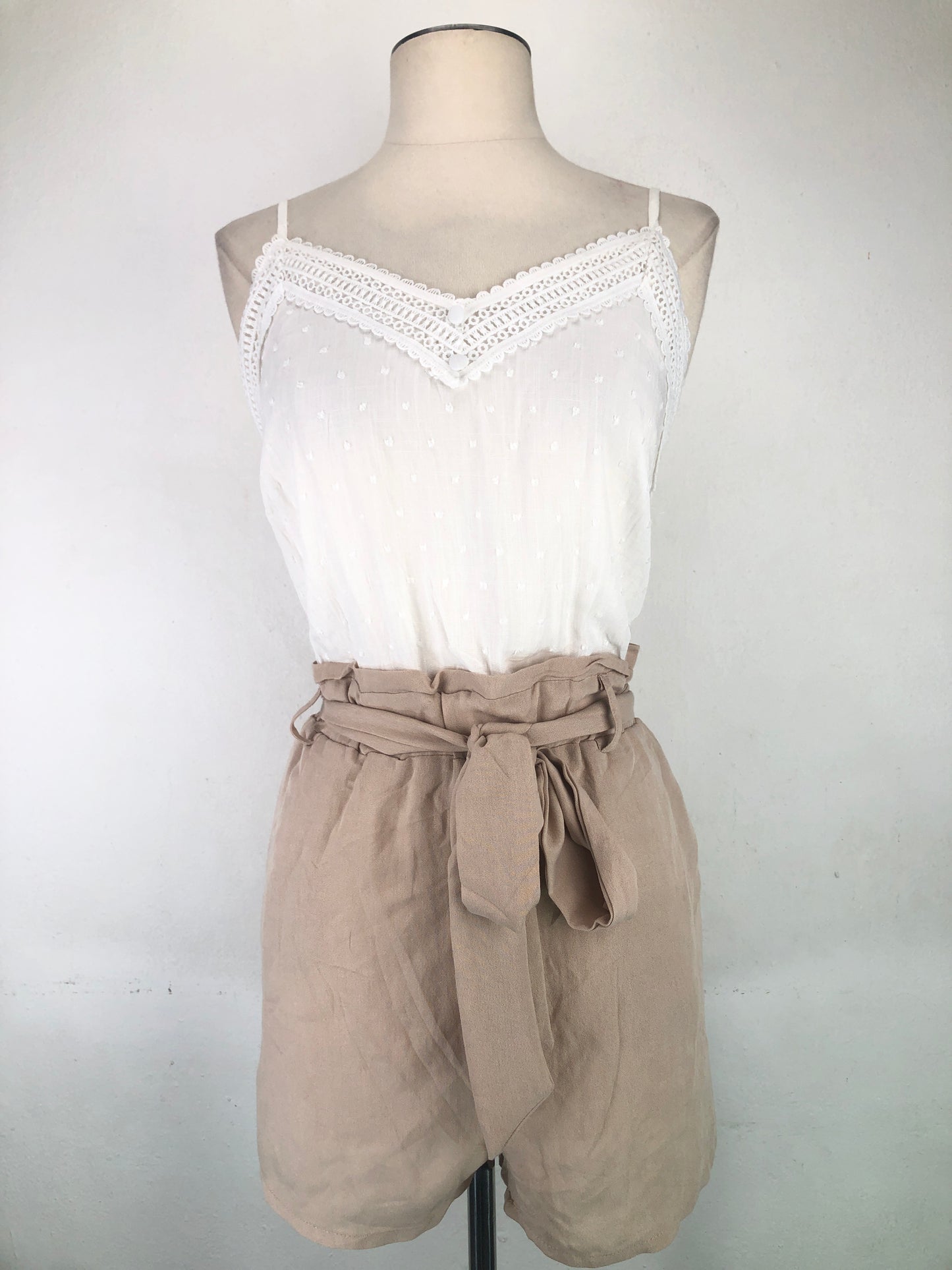 Enterizo Crema Sweet Wanderer