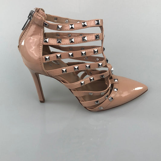 Zapatilla Crema de Tacon Mix