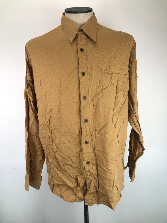 Camisa amarillo Roberto Villini