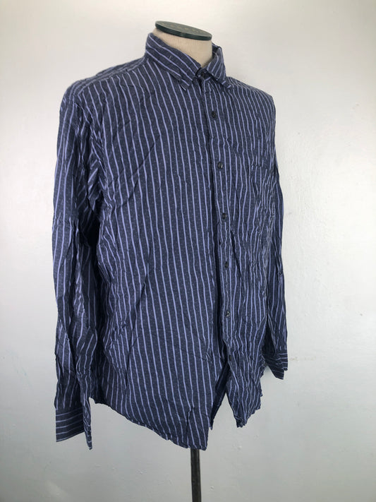 Camisa Gris De Rayas Passo Elba