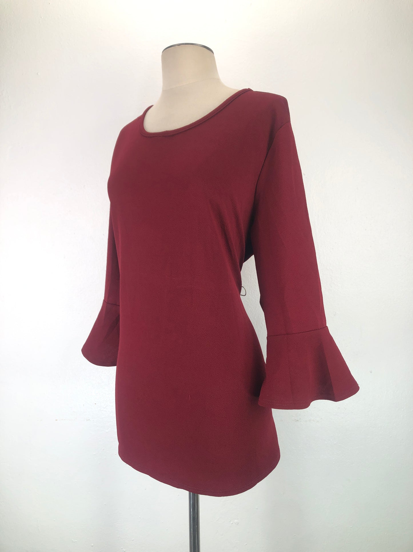 Blusa Rojo Vino C est La Vie