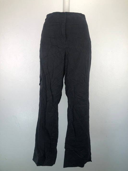 Pantalon Negro De Vestir Manhattan