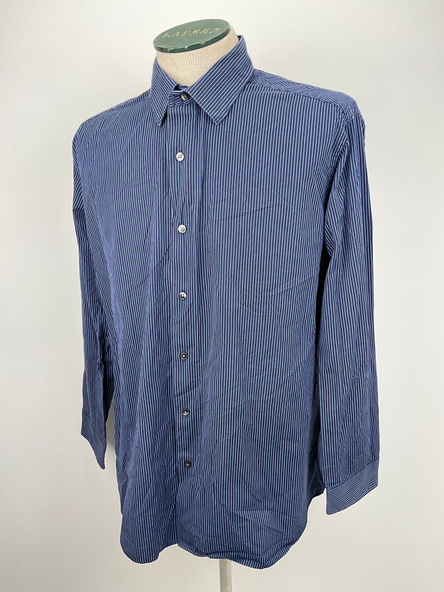 Camisa Azul marino de Rayas Apt.9