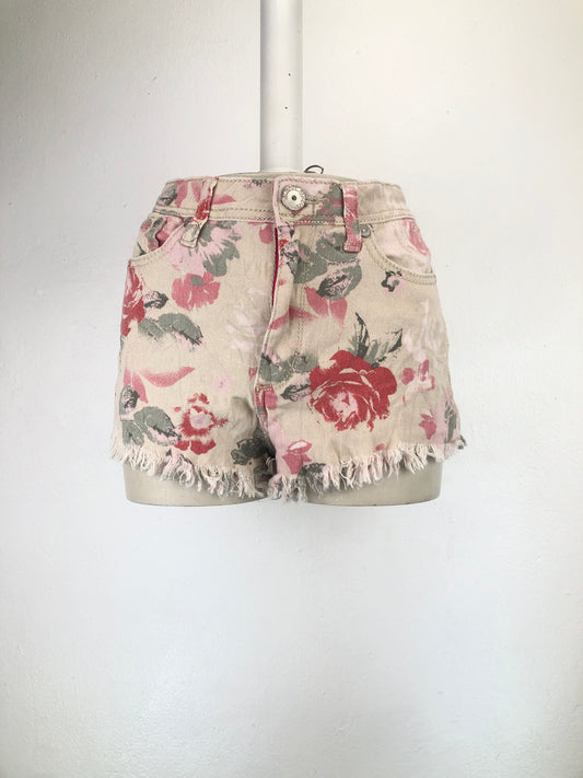 Short Crema De Flores Almoso Famous