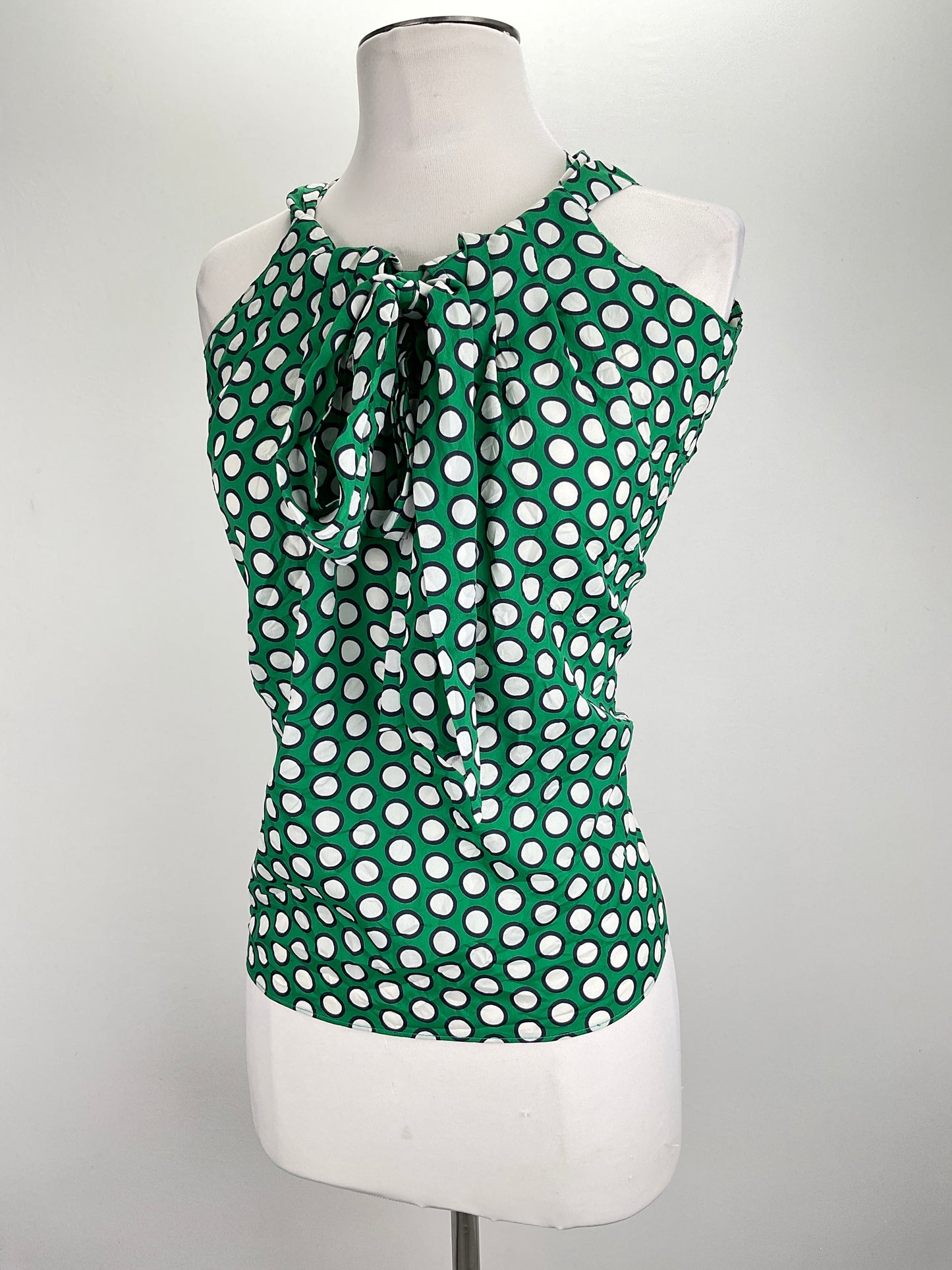 Blusa Verde de Lunares Banana Republic