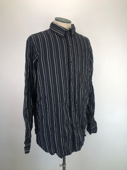 Camisa Negro De Rayas SeanJohn