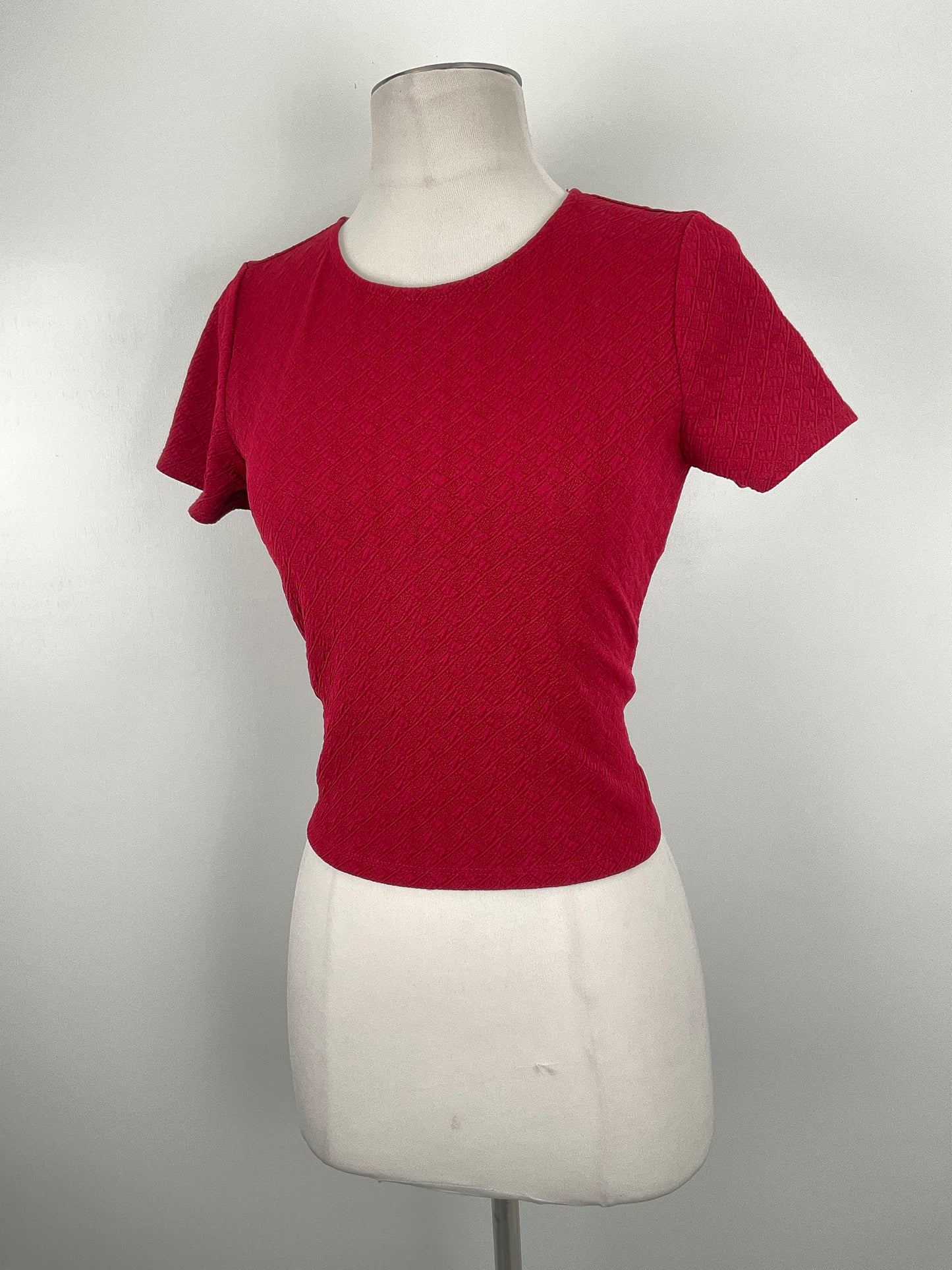 Blusa Rojo Vino Forever 21