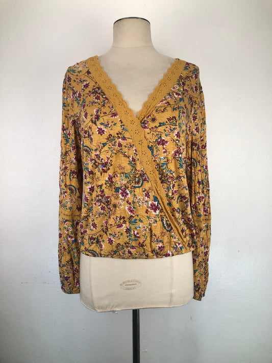 Blusa Amarillo de Flores Belle du Jour