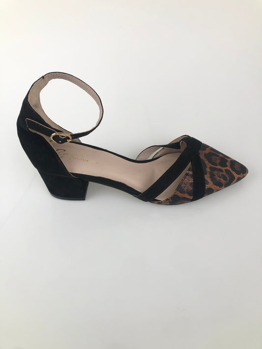 Zapatilla Animal Print de Tacon Comfont