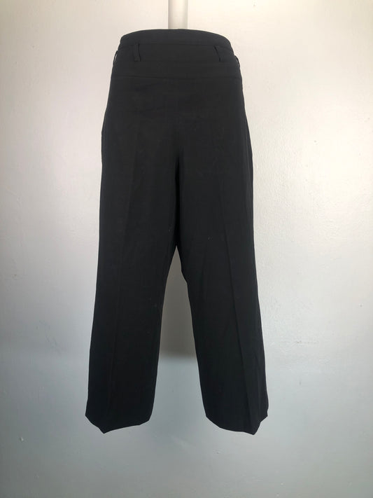 Pantalon Negro De Vestir Larry Levine