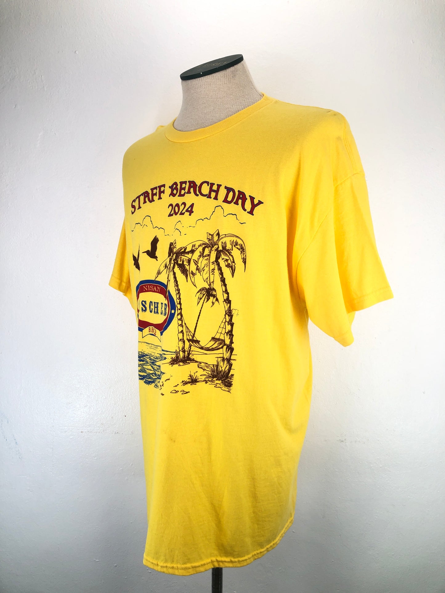 Camiseta Amarillo Gildan