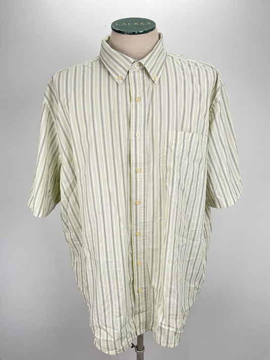 Camisa Verde de Rayas Purtan