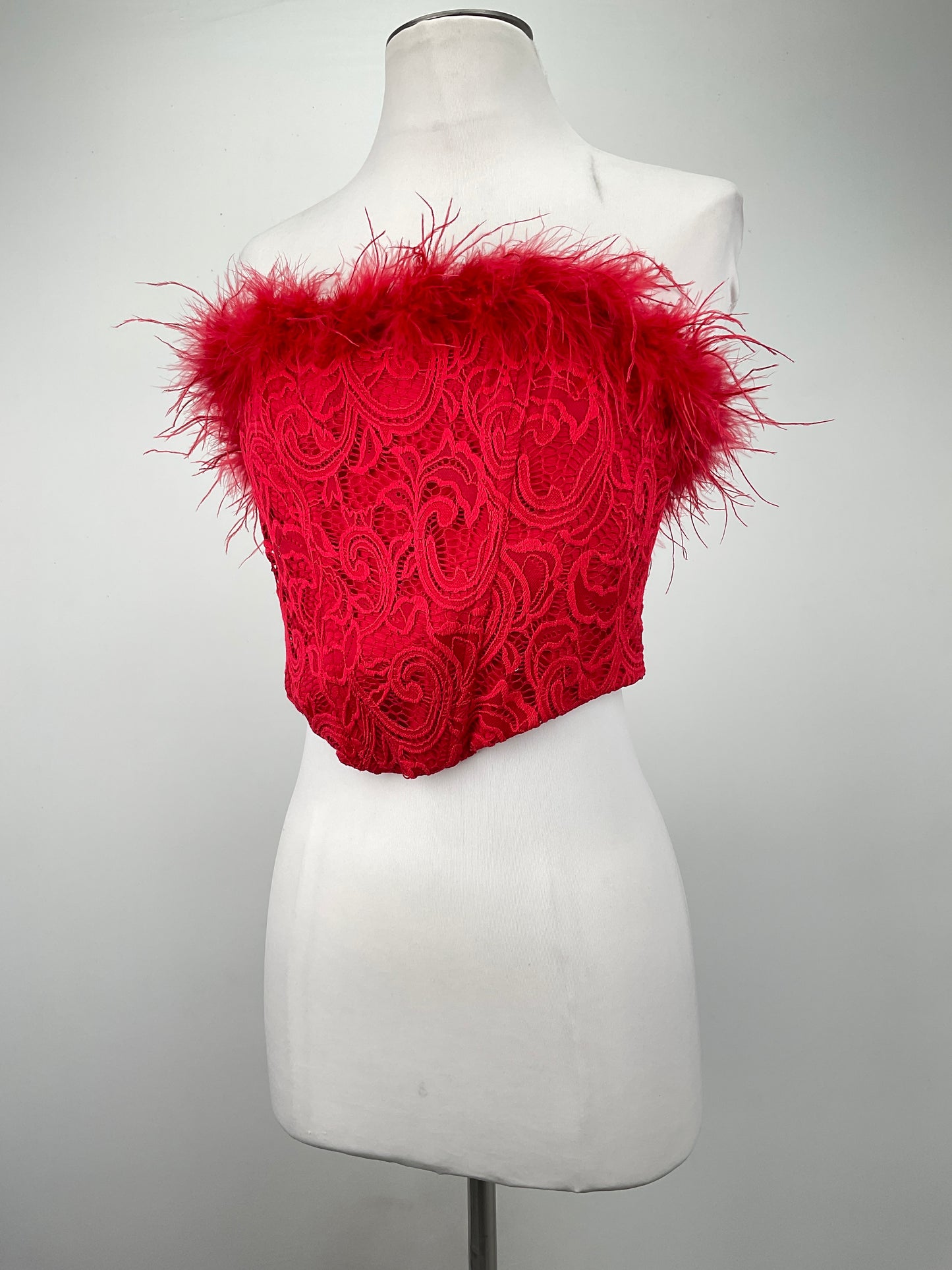 Top Rojo Floral Windson