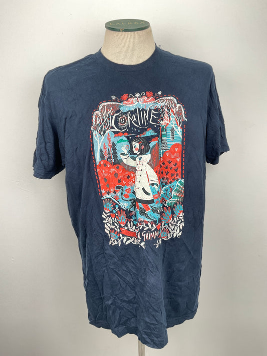 Camiseta Azul marino Out of print