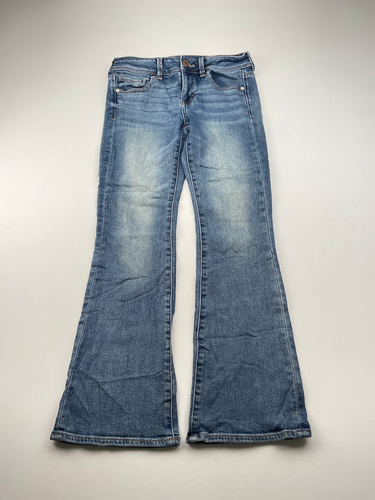 Pantalon Palazzo Jeans Azul American Eagle