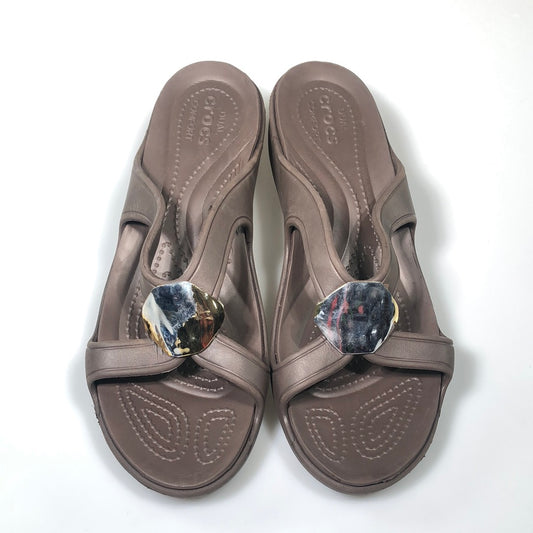 Sandalia Marron Crocs