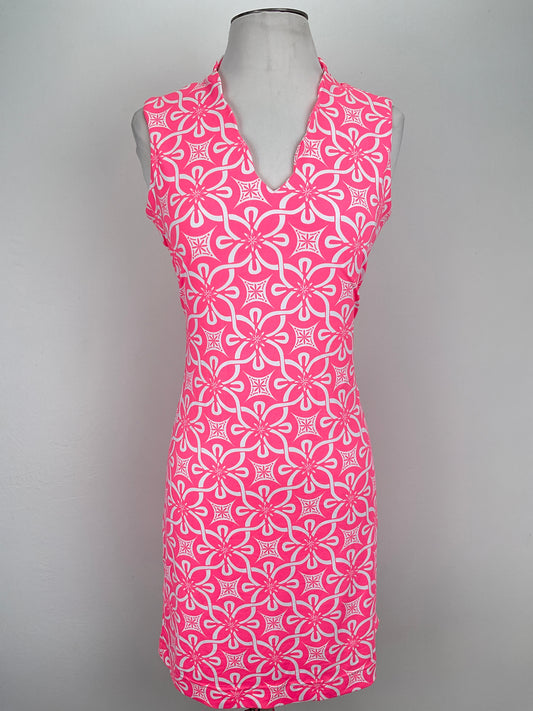 Vestido Rosado Floral Lulu