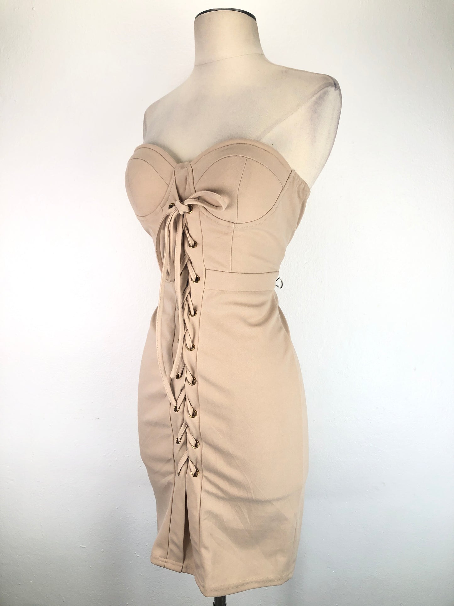 Vestido Nude Forever 21