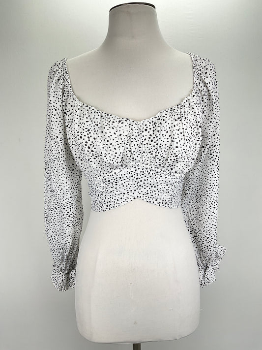 Blusa Blanco de Lunares Attar’d State