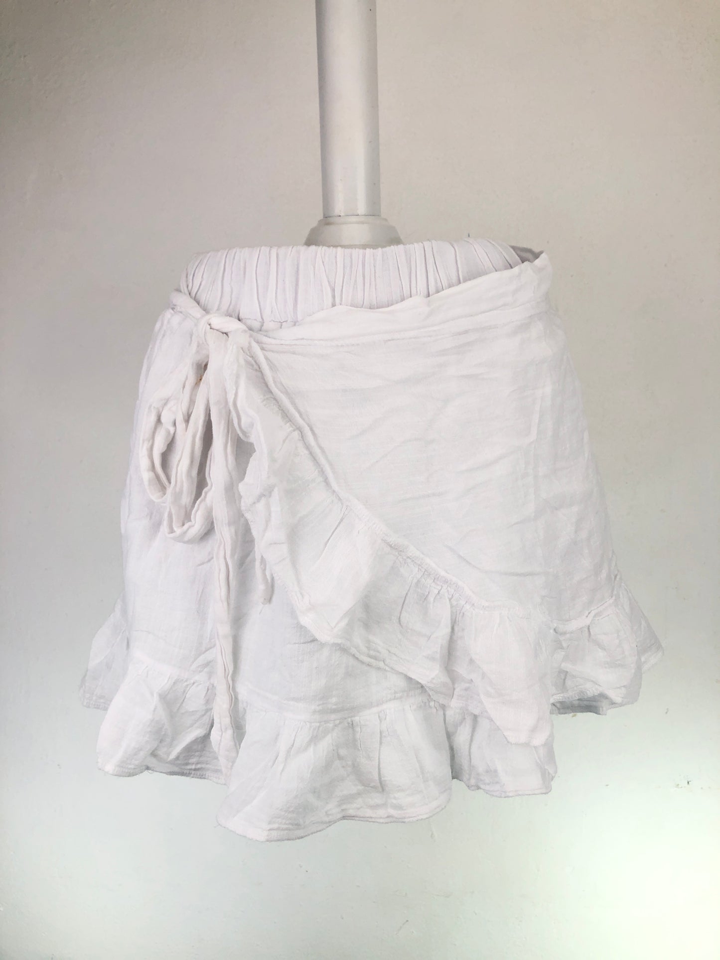 Falda Blanca De Mujer Nature