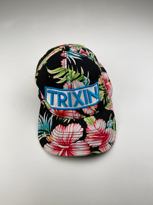 Gorra Negro Floral Otto