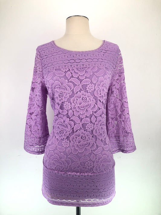 Blusa Morado Isaac Mizrahi Live