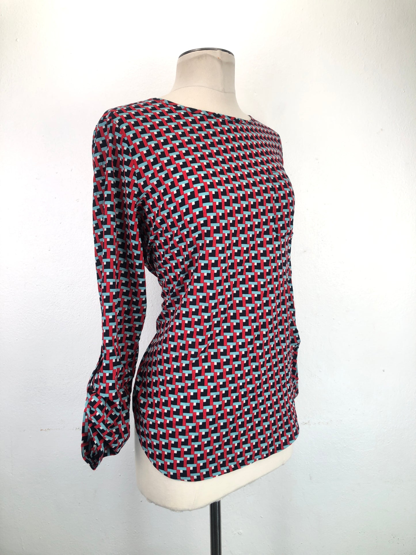 Blusa Multicolor de Cuadro Van Heusen