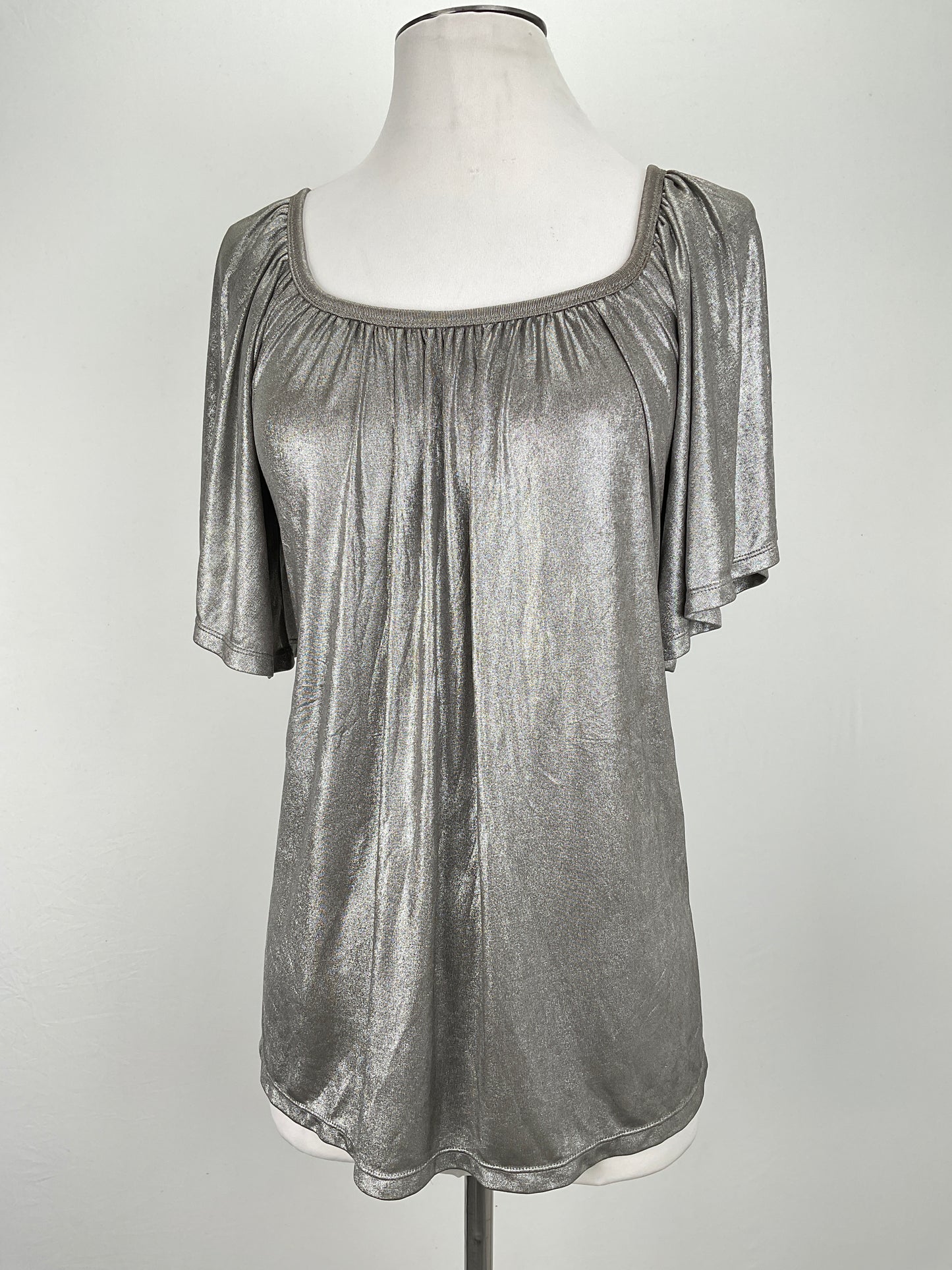 Blusa Plateado International Concepts