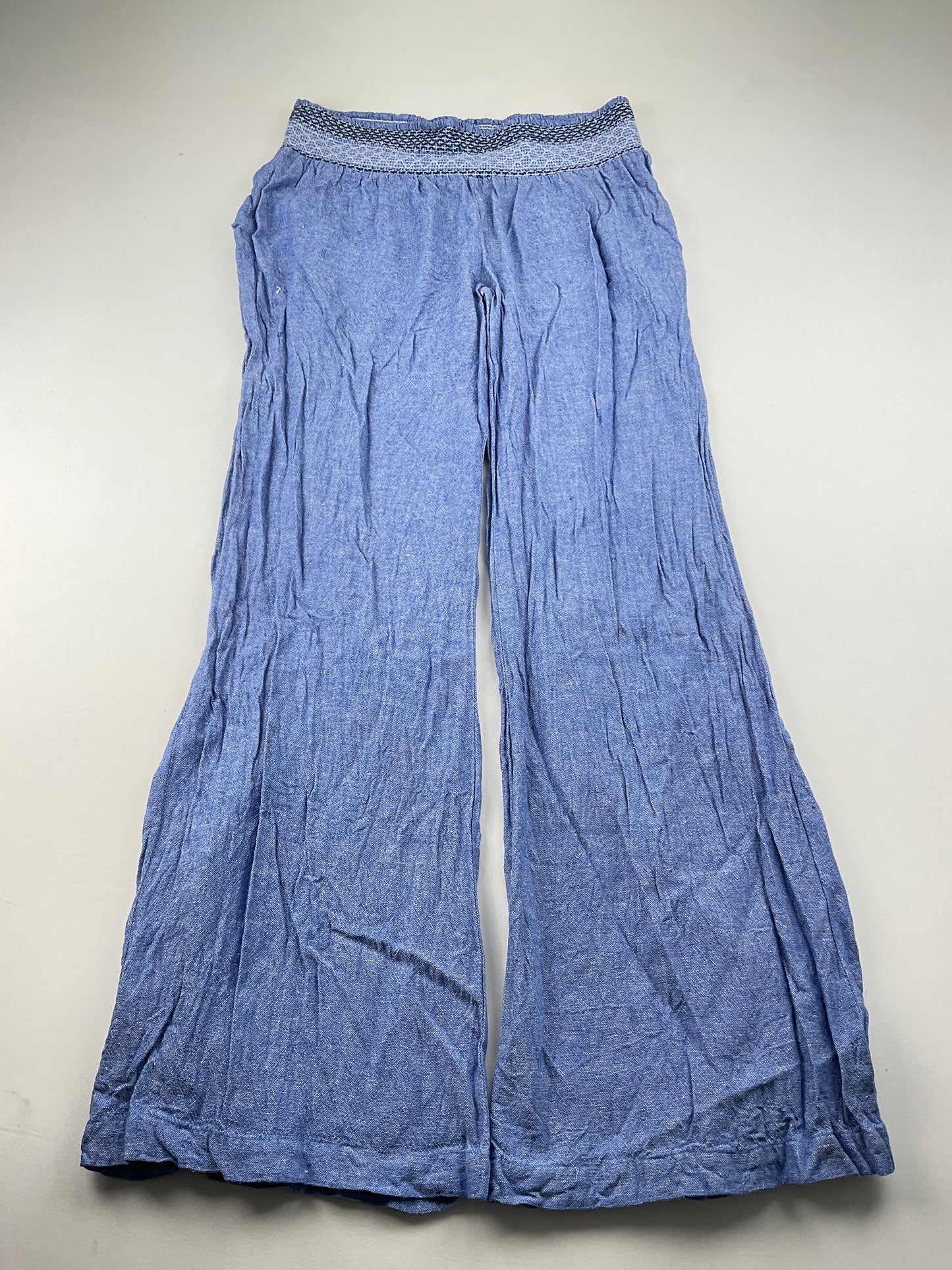 Pantalon Palazzo Azul índigo Rein