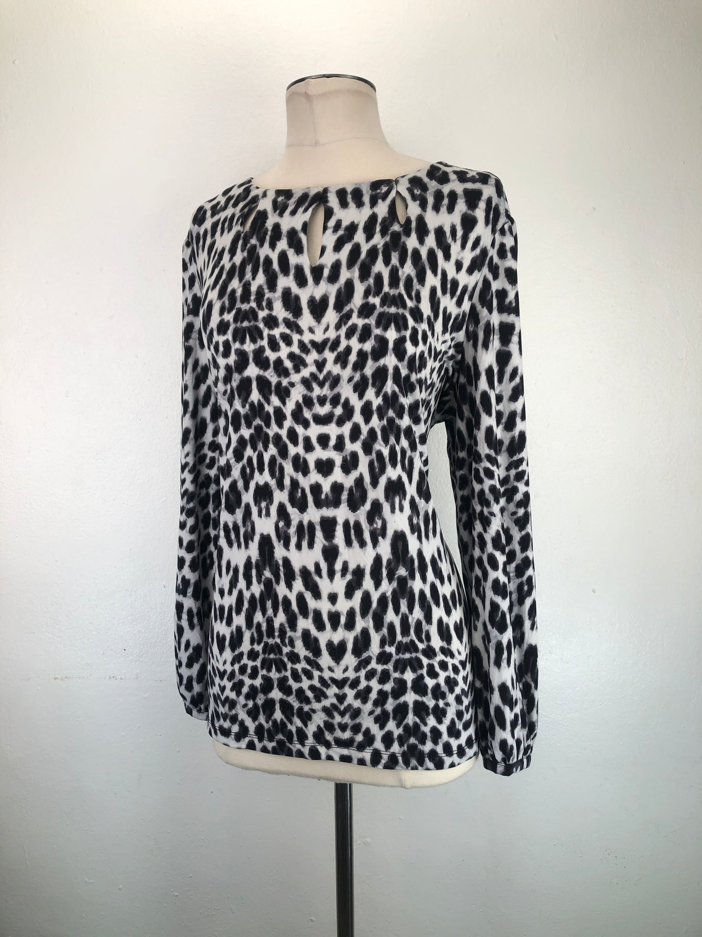 Blusa Animal Print Luz Claiborne