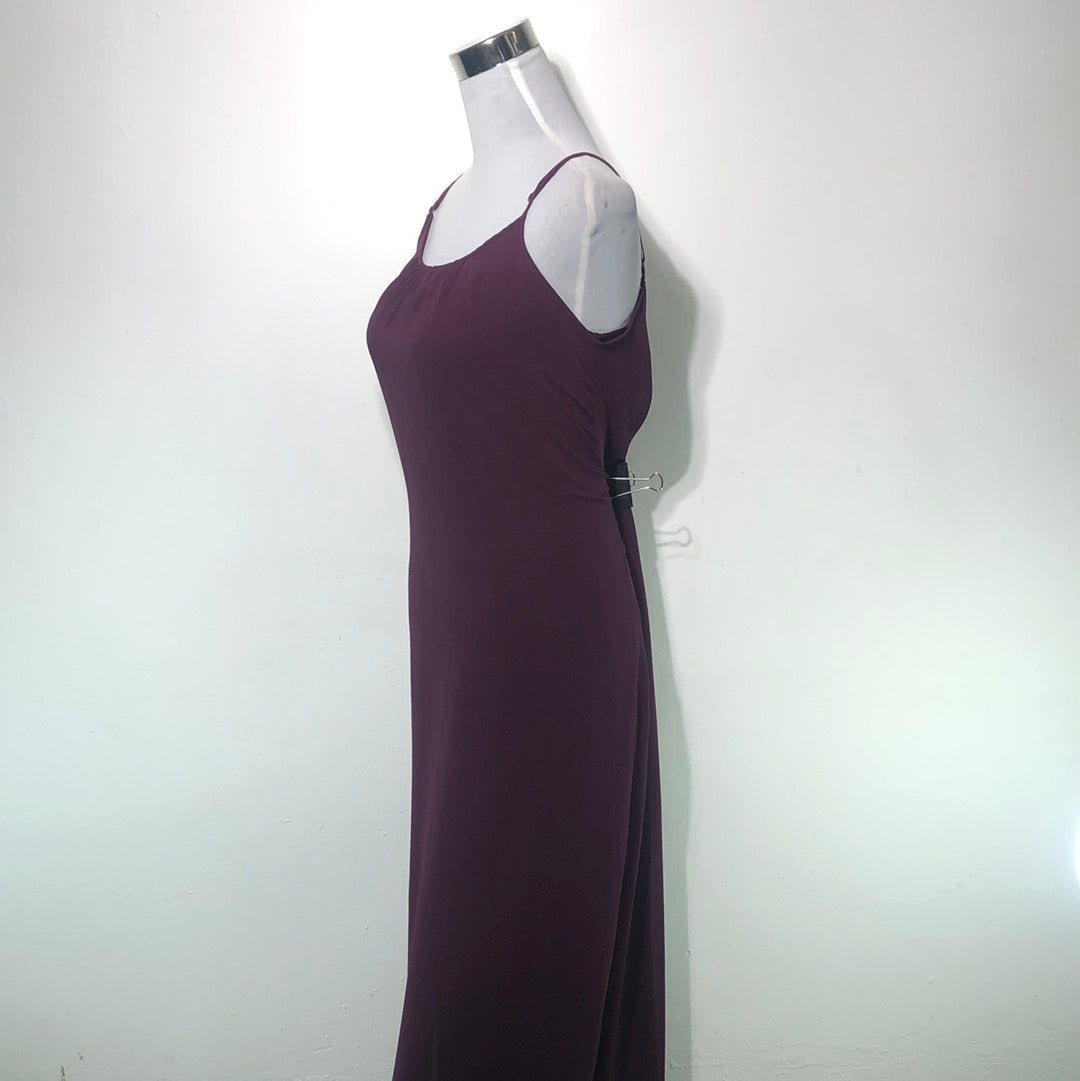 Vestido Rojo Vino Forever 21