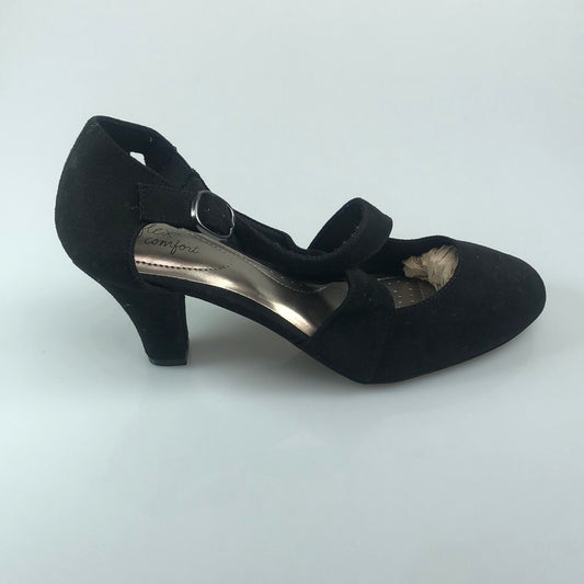 Zapatilla de Tacon Negro Dexflex Comfort