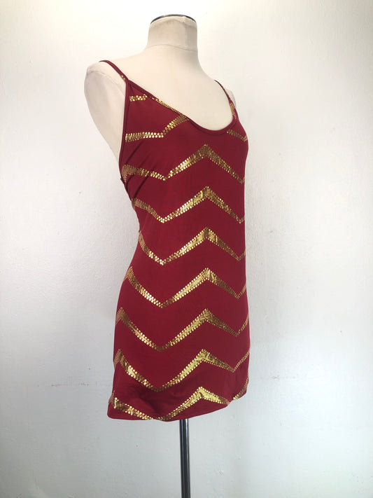 Blusa Rojo vino Shein