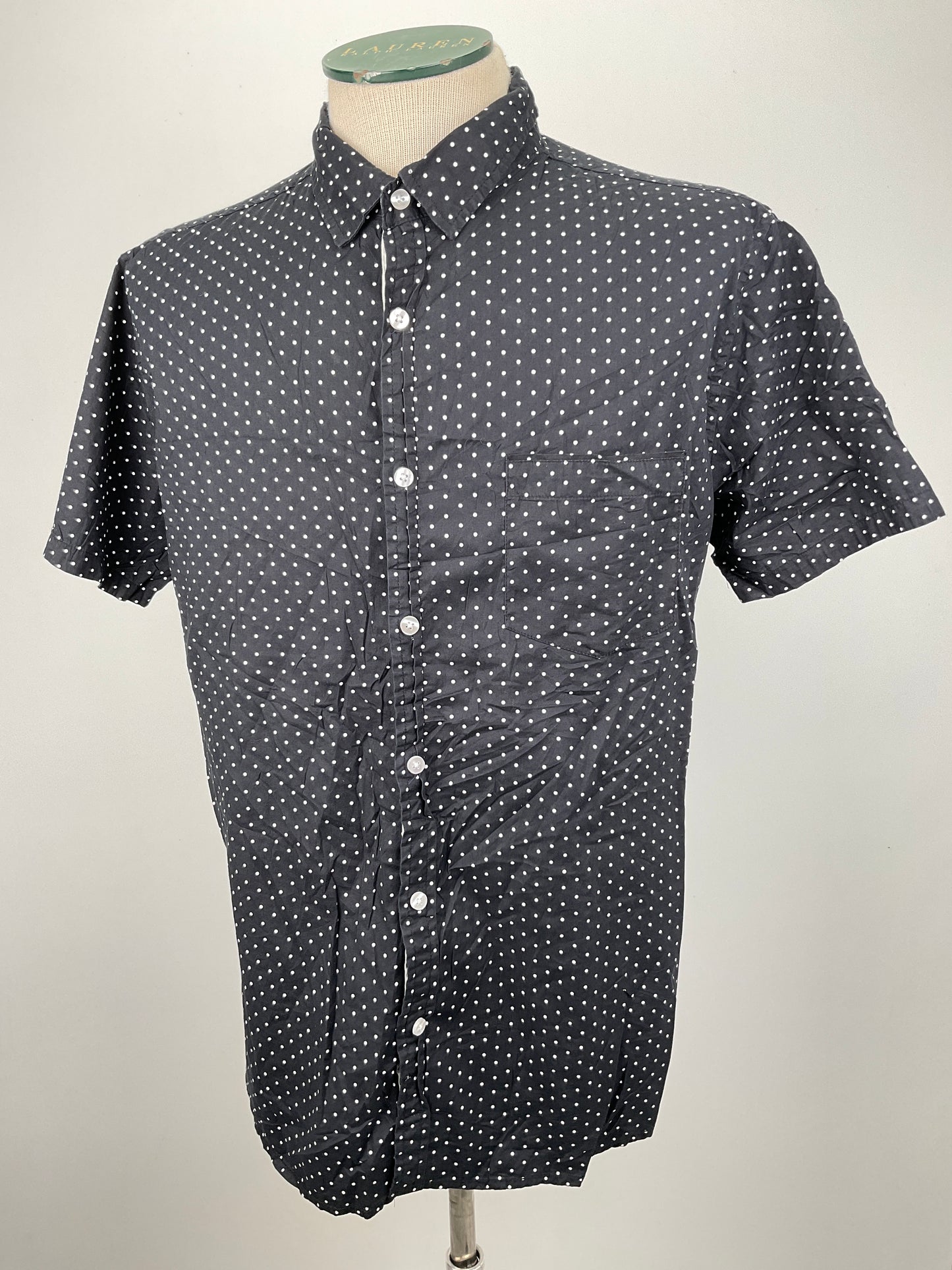 Camisa Negro de Lunares Paper denim Cloth