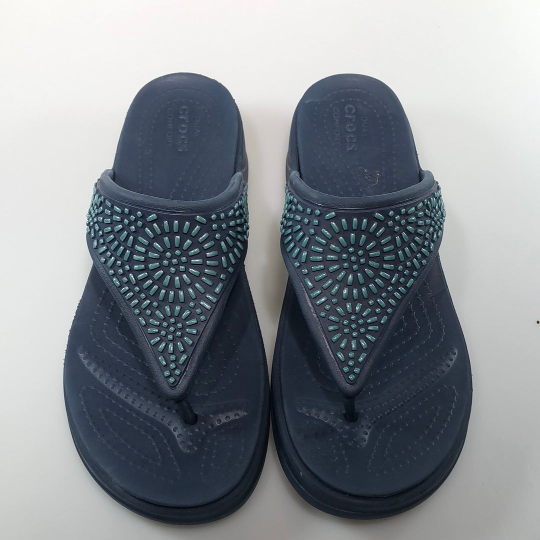 Sandalia Azul Marino Crocs