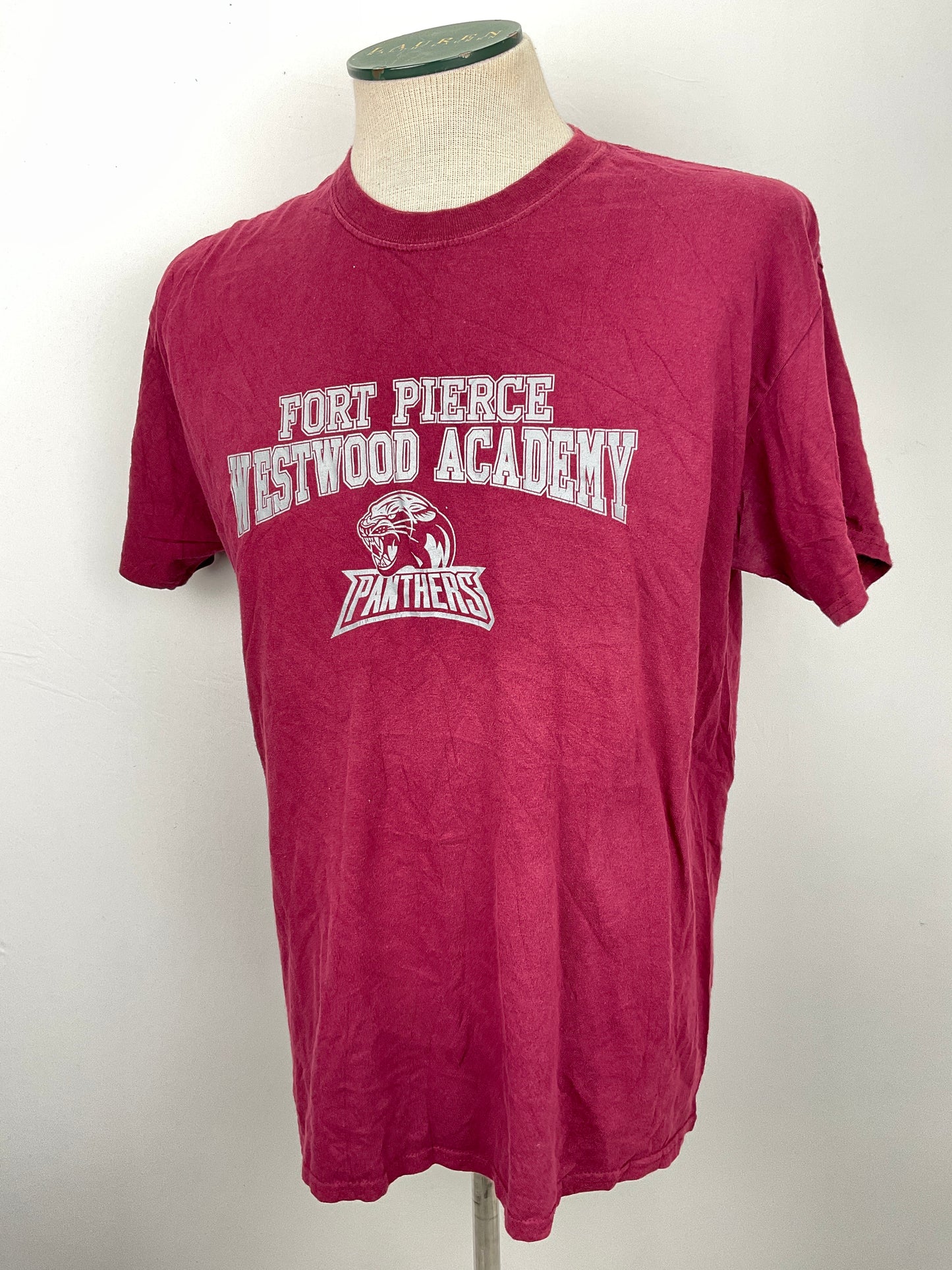 Camiseta Rojo vino Gildan
