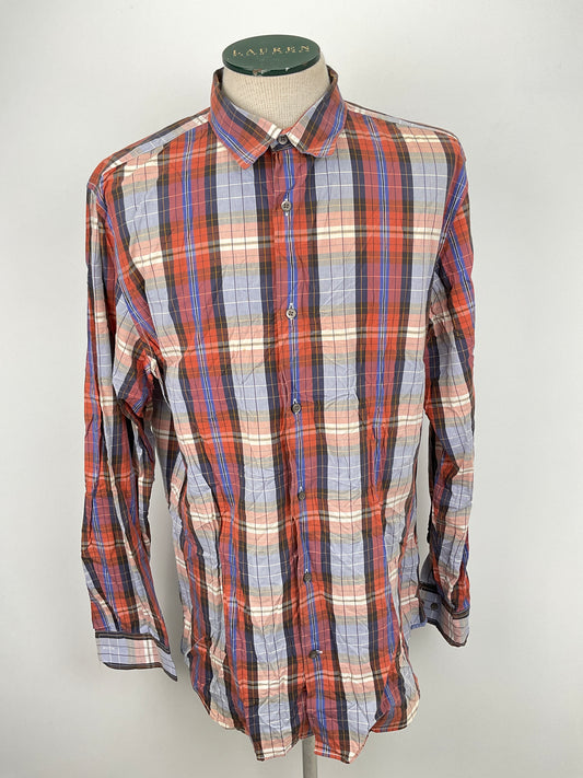 Camisa Multicolor de Cuadro Banana Republic