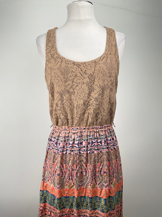 Vestido de Multicolor Three Pint Hearts