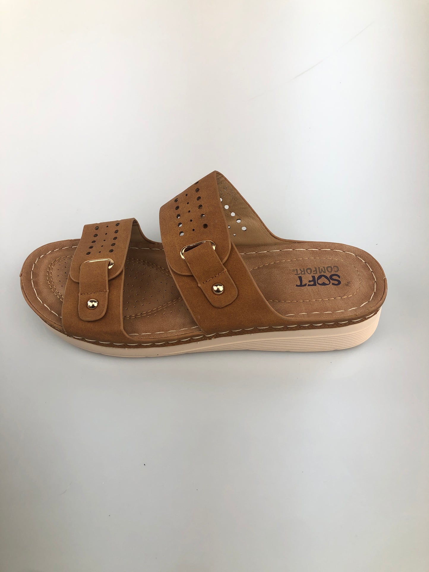 Sandalia Marron Soft Comfort