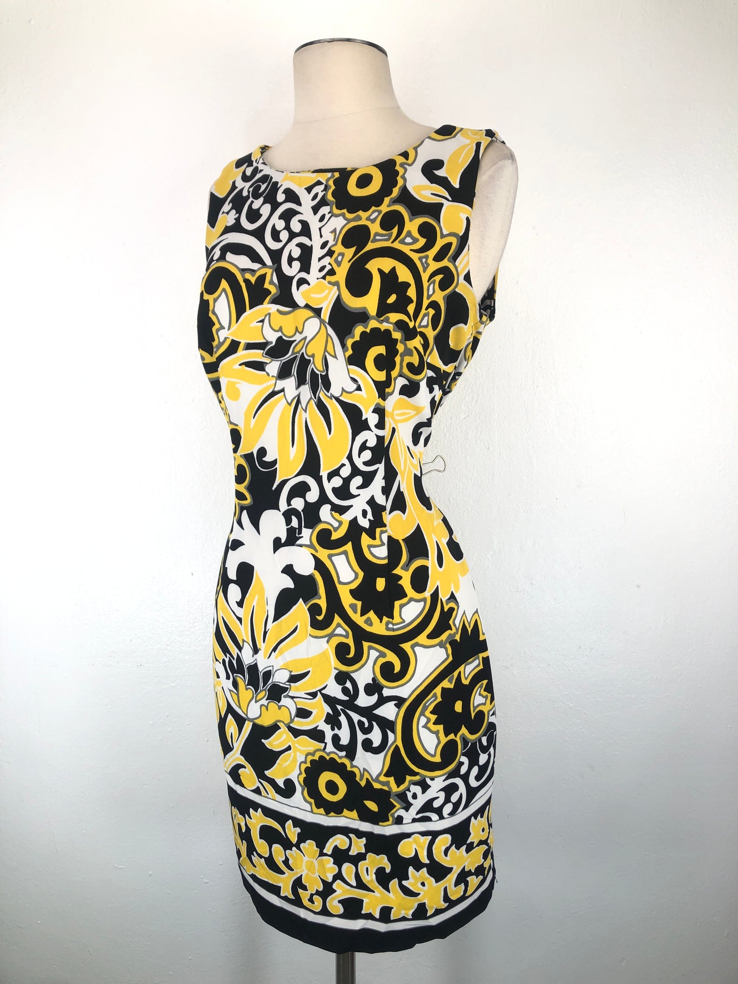 Vestido Amarillo de Flores Ronni Nicole