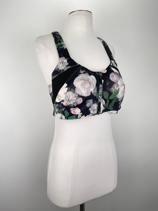 Blusita Negro Floral Victoria Sport