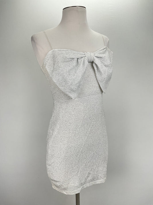 Vestido Blanco de Brillo Lovely Day