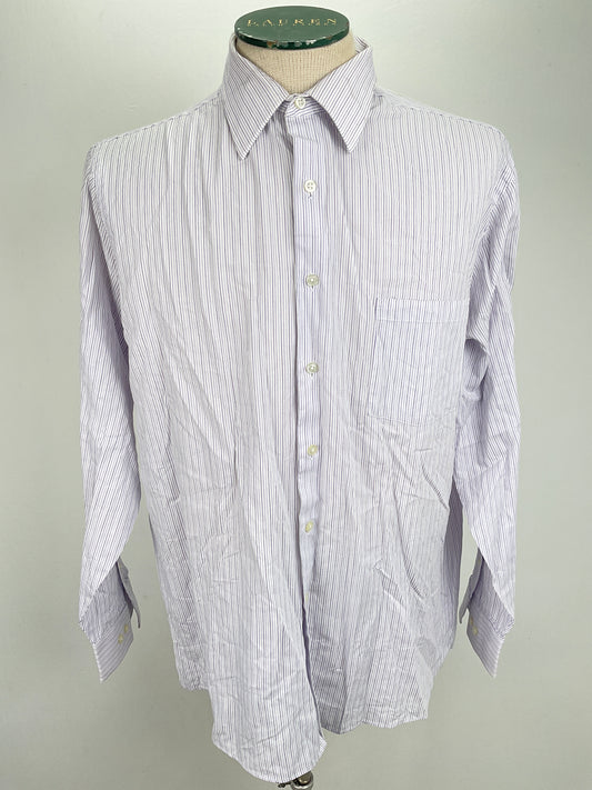 Camisa Blanco de Rayas Van Heusen