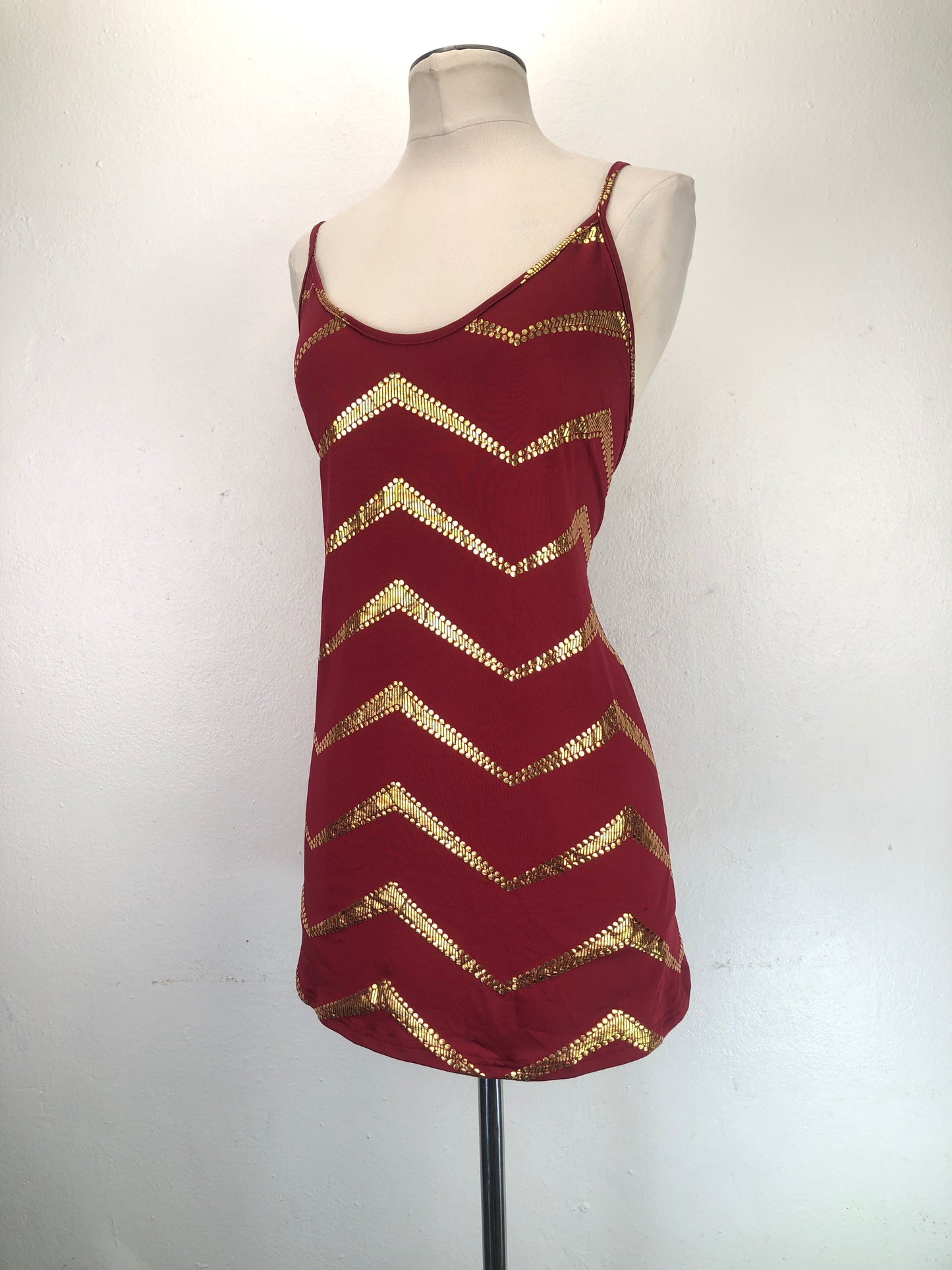 Blusa Rojo vino Shein