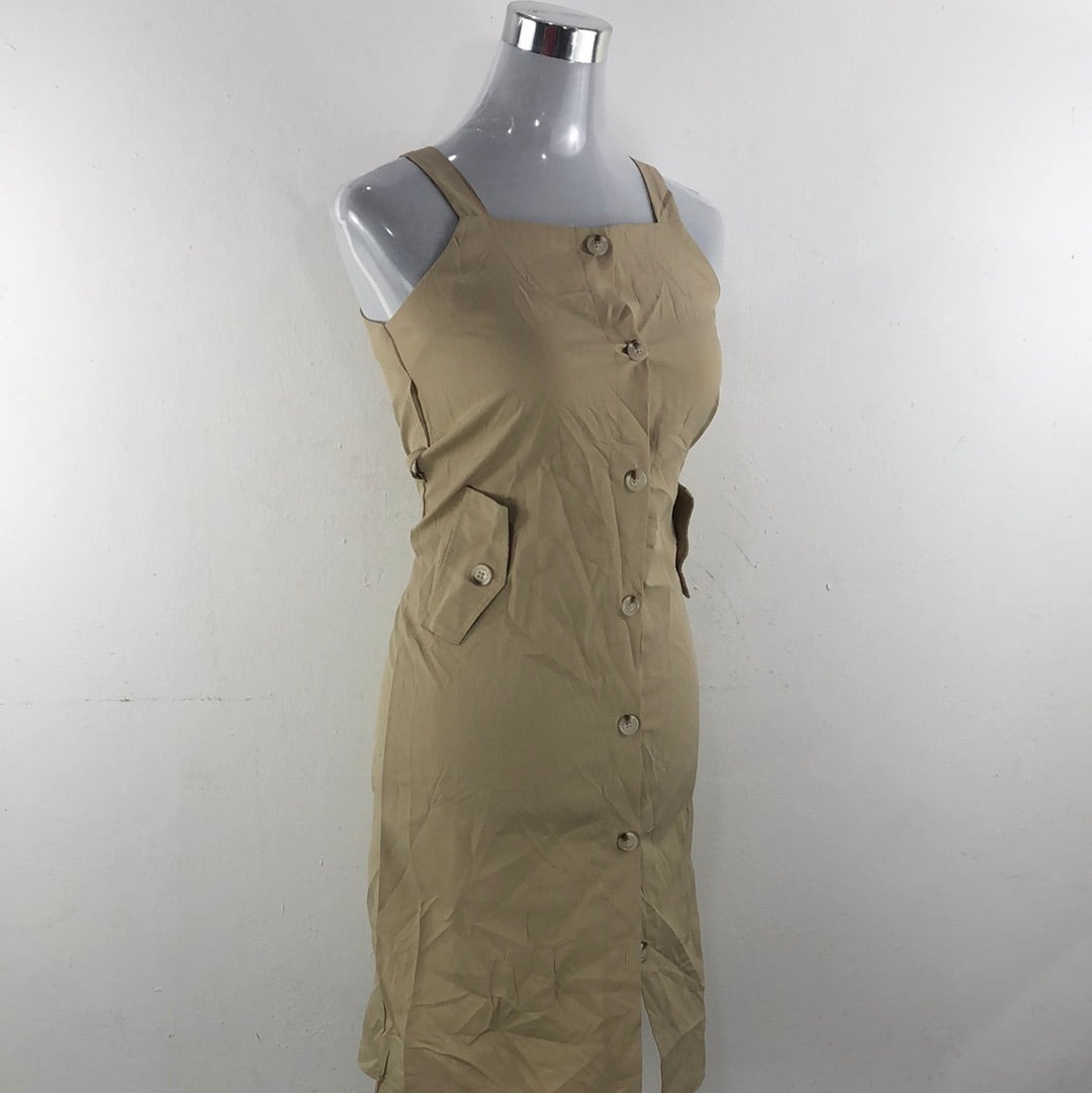 Vestido Crema Shein